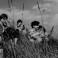 Normil Hawaiians playing their instruments in a field